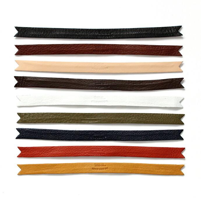 This is... （ディスイズ） / レザーコードリボン - 全9色 | iPhone | 01