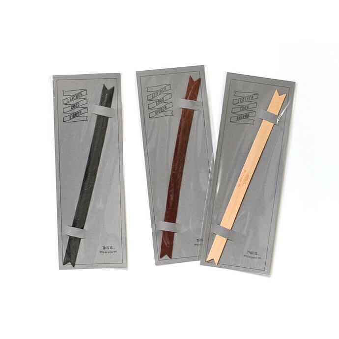 This is... （ディスイズ） / レザーコードリボン - 全9色 | iPhone | 10