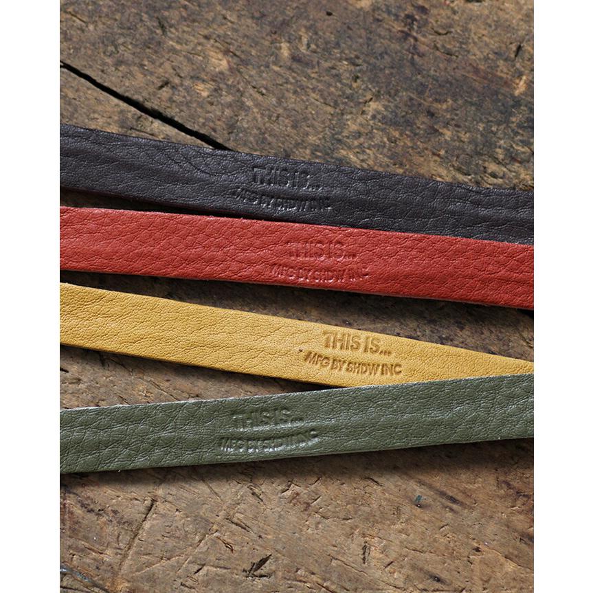 This is... （ディスイズ） / レザーコードリボン - 全9色 | iPhone | 09