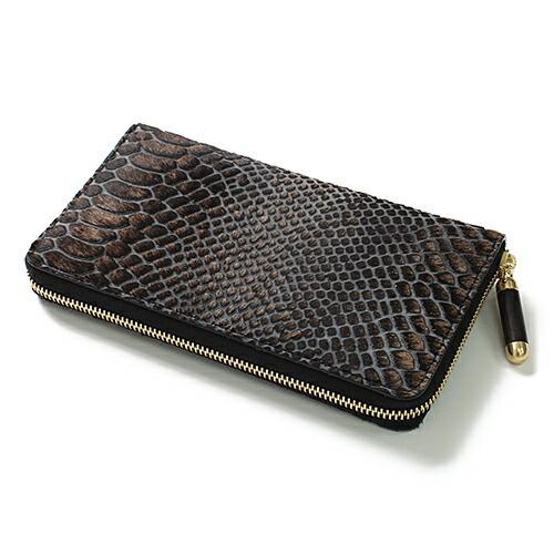 Ense（アンサ） / ハラコ ジッパー ロングウォレット ew106 送料無料 | 