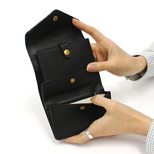 Ense（アンサ） / ハラコ 二つ折りウォレット ew108 送料無料 |  | 07