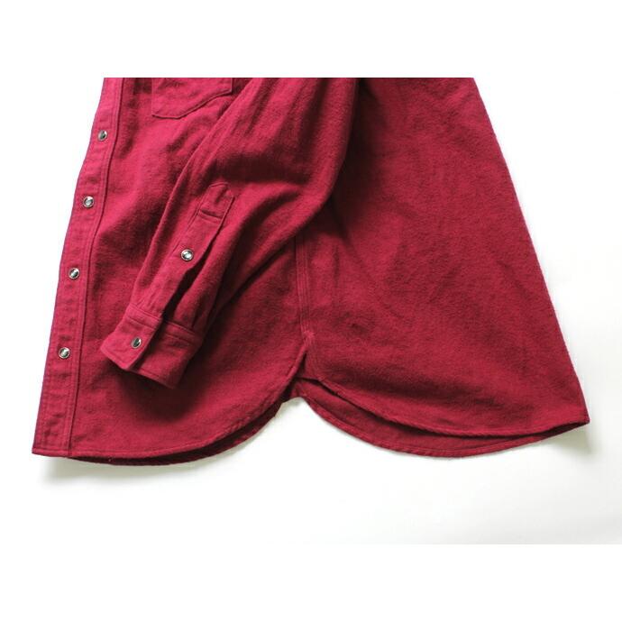 Hexico(ヘキシコ) / Flannel Western Shirts フランネルウエスタンシャツ - Over Dye Wash（全2色） |  | 02