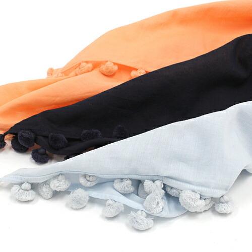 NE QUITTEZ PAS（ヌキテパ） / コットン×シルク 無地ストール LC5631 - 全3色 |  | 01