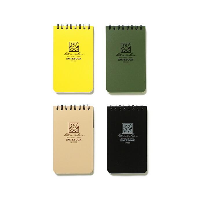 Rite in the Rain / 3X5ノートブック 全4色   買い回り 買い周り 買いまわり ポイント消化 | Rite in the Rain