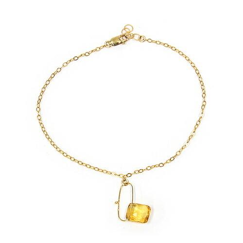 Misha of New York / ゴールドフィルブレスレット MABR179C/シトリン | New York