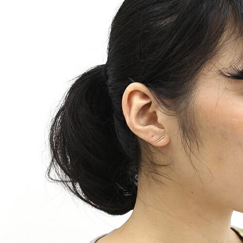 イロンデール エペパン hirondelle et pepin / k18 hp-474 ライン ピアス  （両耳タイプ） レディース ギフト プレゼント アクセサリー ジュエ… | hirondelle | 02