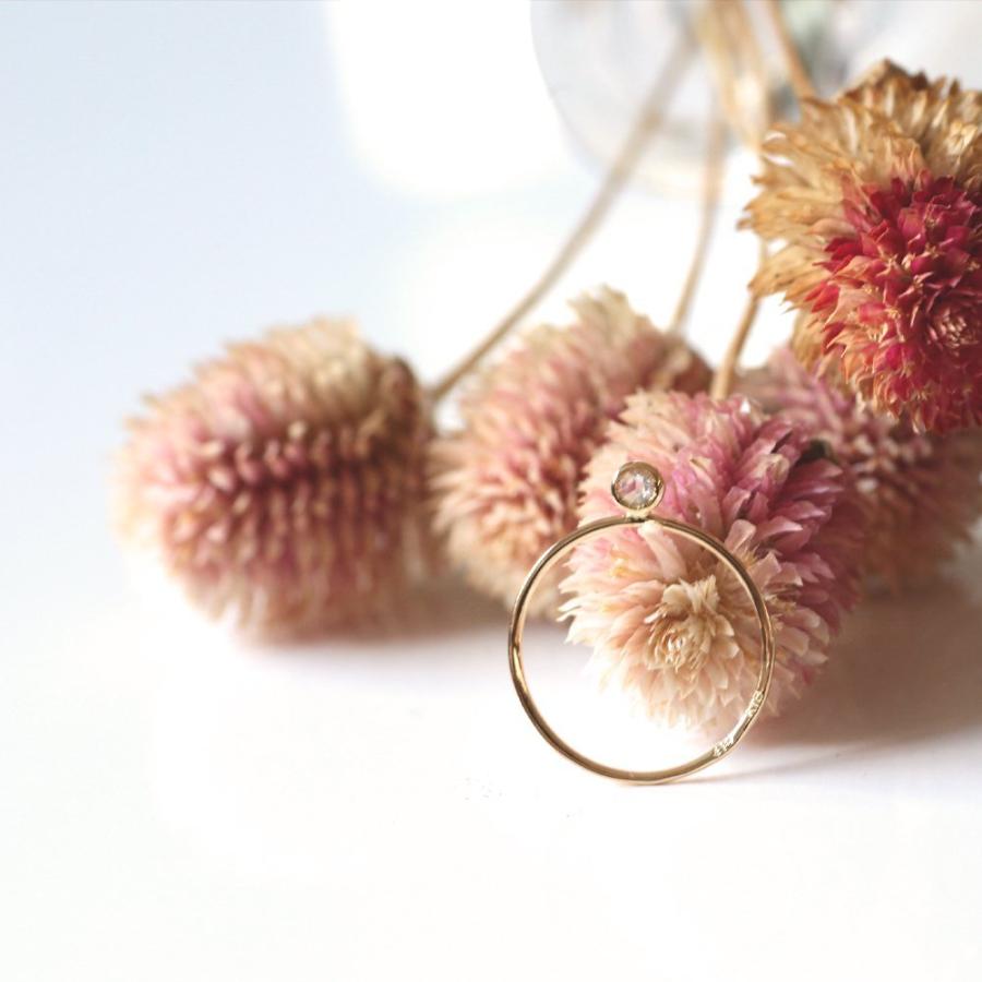 イロンデール エペパン hirondelle et pepin / k18 hr-447 ルーペ  ローズカットダイヤ リング レディース 指輪 ギフト プレゼント 記念日 アク… | hirondelle | 01