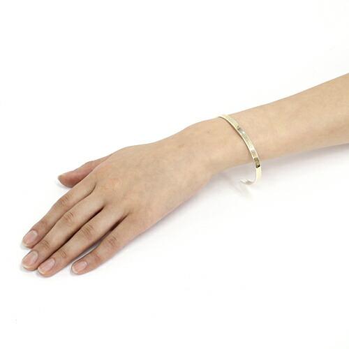 イロンデール エペパン hirondelle et pepin / k18 silver sv-01 プレートバングル 01 レディース ギフト プレゼント ブレスレット アクセサリ… | hirondelle | 02