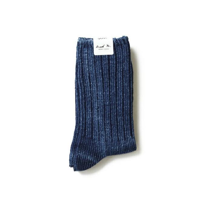 Trad Marks トラッドマークス / Indigo Rib Socks 即日発送 即納 |  | 01