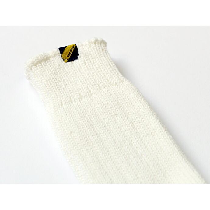 Trad Marks トラッドマークス / Old Rib Socks - White リブソックス ホワイト 即日発送 即納 | WHYTO | 01