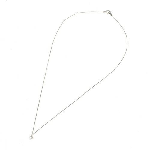 イロンデール エペパン hirondelle et pepin / pt900 pn-29 クロス留めローズカットダイヤ ネックレス レディース ギフト プレゼント アクセサ… | hirondelle | 01