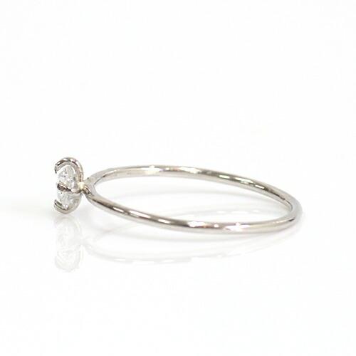 イロンデール エペパン hirondelle et pepin / pt900 pr-81 クロス留めローズカットダイヤ リング レディース 指輪 ギフト プレゼント 記念日 … | hirondelle | 02