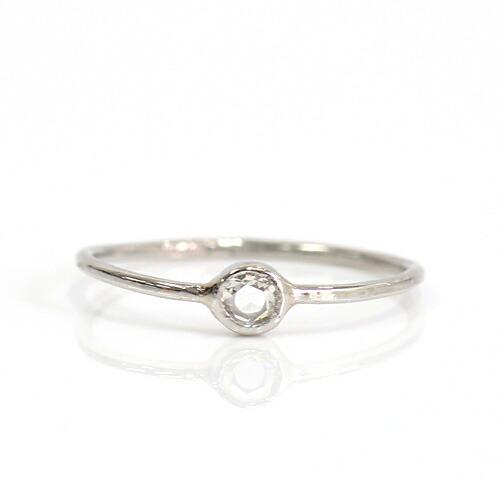 イロンデール エペパン hirondelle et pepin / pt900 pr-83 ローズカットダイヤ ふくりん リング レディース 指輪 ギフト プレゼント 記念日 ア… | hirondelle