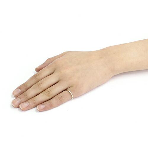 イロンデール エペパン hirondelle et pepin / k18 pt900 pr-78  デコボコリング M - プラチナ レディース 指輪 ギフト プレゼント 記念日 アク… | hirondelle | 03