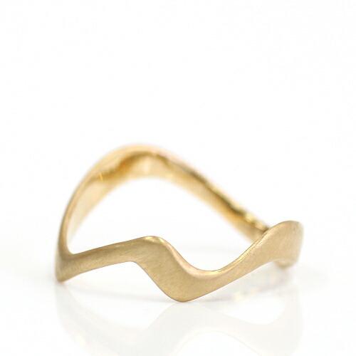 siki (シキ) / SK-R21-K18 FROST DRAWリング - ゴールド | 