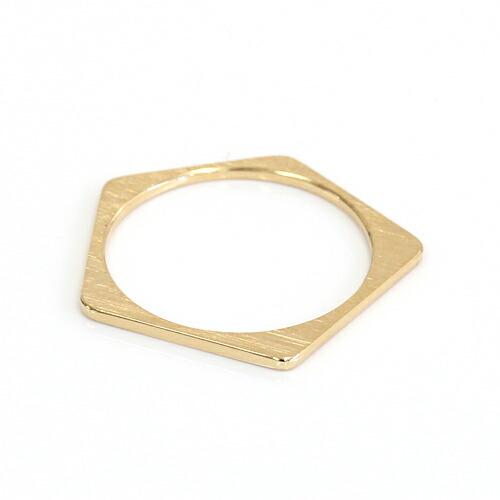 siki (シキ) / SK-R20-K18 ペンタゴンプレート リング | 