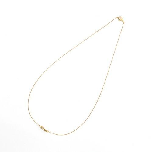 イロンデール エペパン hirondelle et pepin / k18 hn-9s-248 mix ボールネックレス レディース ギフト プレゼント アクセサリー ジュエリー 20… | hirondelle | 01