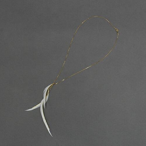 【廃番商品】moca.arpeggio（モカ アルペジオ） / RN-3 Radial フェザーネックレス - ホワイト レディース ギフト プレゼント 贈り物 アクセサリー ジュエリ… | WHYTO