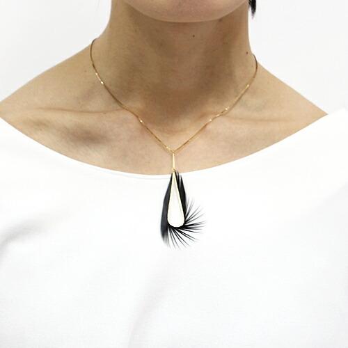 moca.arpeggio（モカ アルペジオ） / RN-6 Radial フェザーネックレス - ブラック レディース ギフト プレゼント 贈り物 アクセサリー ジュエリ… |  | 02