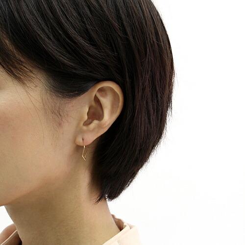siki (シキ) / SK-PP12-K18 七角形ピアス - ゴールド |  | 02