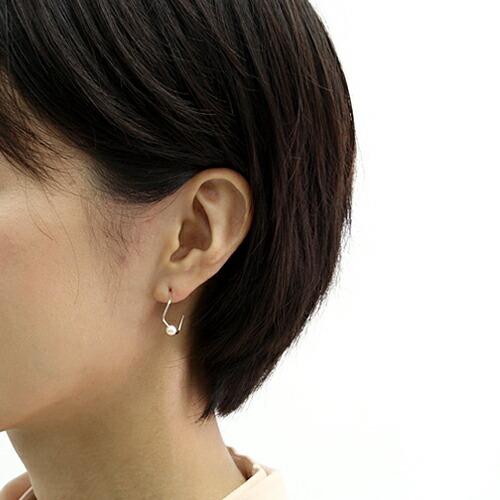 siki (シキ) / SK-PP13-SV 七角形パールピアス - シルバー |  | 02
