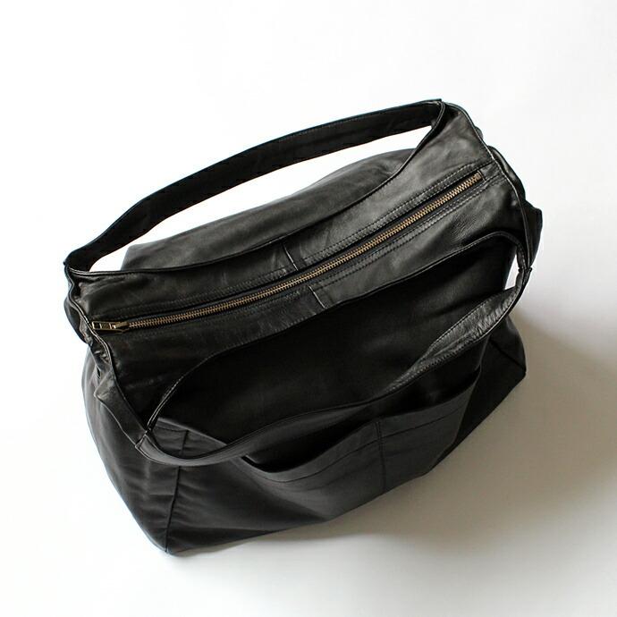 SEASIDE FREERIDE（シーサイドフリーライド） / 11-B11-SFR137 B BAG ジッパー付き フロントポケット レザーバッグ |  | 15