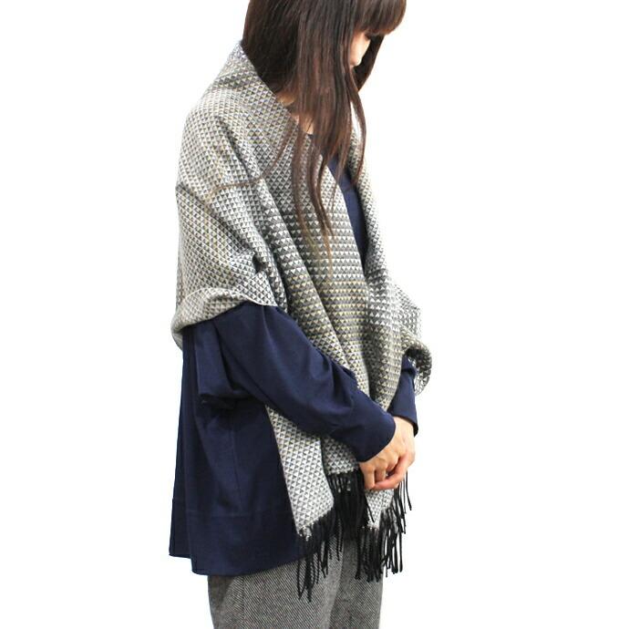 P. Cornillon / P.Cornillon(ピー コルニロン) ジオメトリック柄ストール - 全3色 | CORNILLON | 14