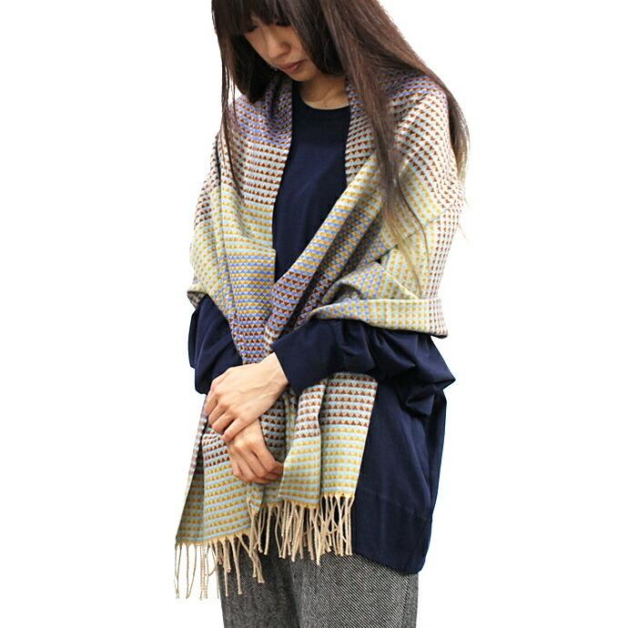 P. Cornillon / P.Cornillon(ピー コルニロン) ジオメトリック柄ストール - 全3色 | CORNILLON | 19