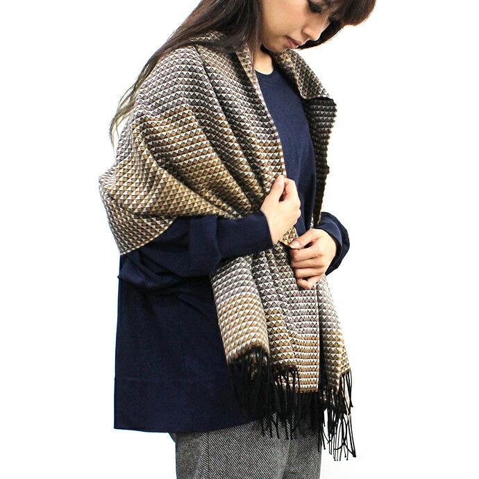 P. Cornillon / P.Cornillon(ピー コルニロン) ジオメトリック柄ストール - 全3色 | CORNILLON | 07