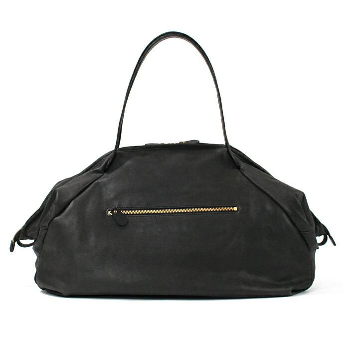 Ense（アンサ） / レザー ボストンバッグ L Pens308 / 1015 - ブラック 送料無料 |  | 01