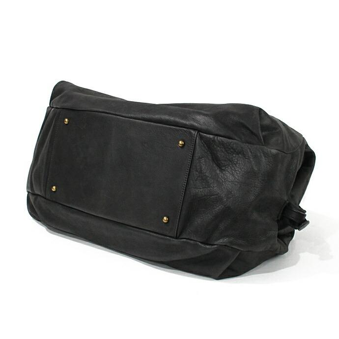 Ense（アンサ） / レザー ボストンバッグ L Pens308 / 1015 - ブラック 送料無料 |  | 09