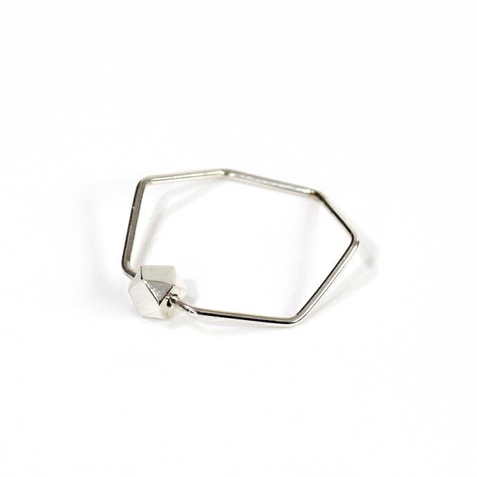 siki (シキ) / silver 七角形とカケラのリング シルバー / SK-R25-SV | 