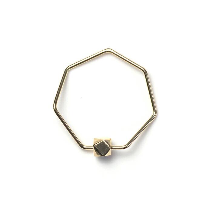 siki (シキ) / K18 七角形とカケラのリング ゴールド / SK-R25-K18 |  | 02