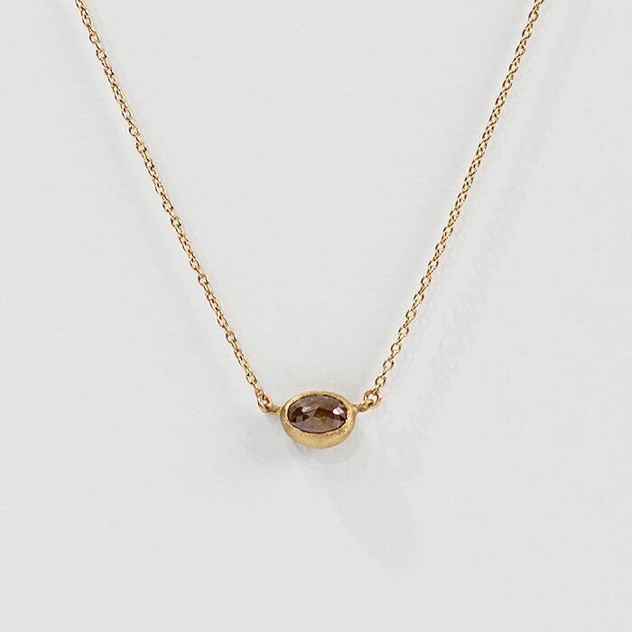 sala（サラ） / k18 ブラウンダイヤネックレス - オーバル |  | 03