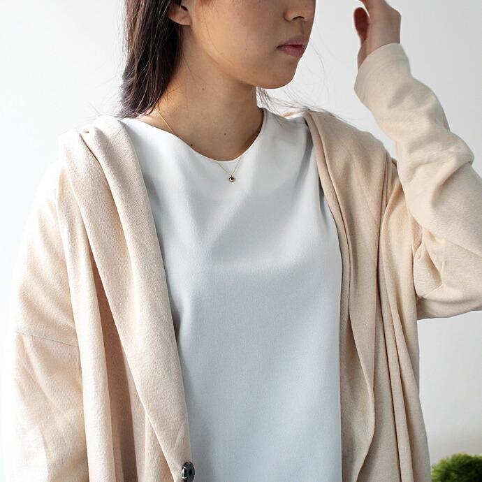 sala（サラ） / k18 ブラウンダイヤネックレス - ドロップ |  | 07