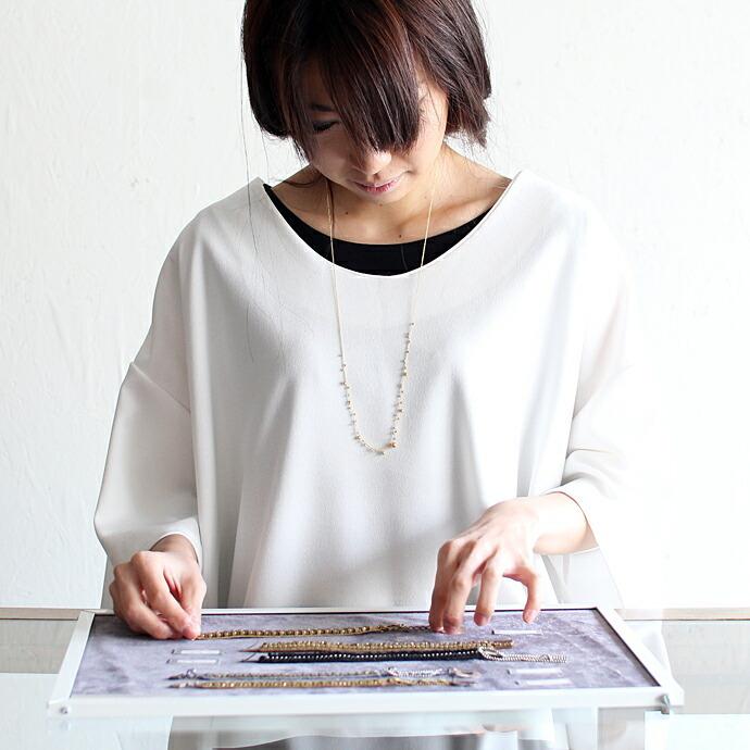 cocozelle（ココゼル） / CON-04 waterdrop ロングネックレス 2 レディース ギフト プレゼント 記念日 アクセサリー ジュエリー 20代 30代 40代… |  | 02