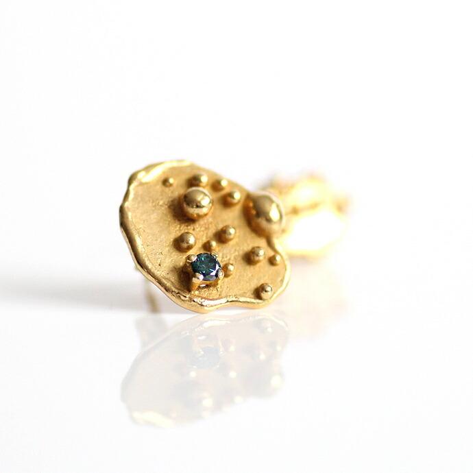 cocozelle（ココゼル） / COP-01 ブルーダイヤモンドピアス レディース ギフト プレゼント 記念日 アクセサリー ジュエリー 20代 30代 40代 50… |  | 01