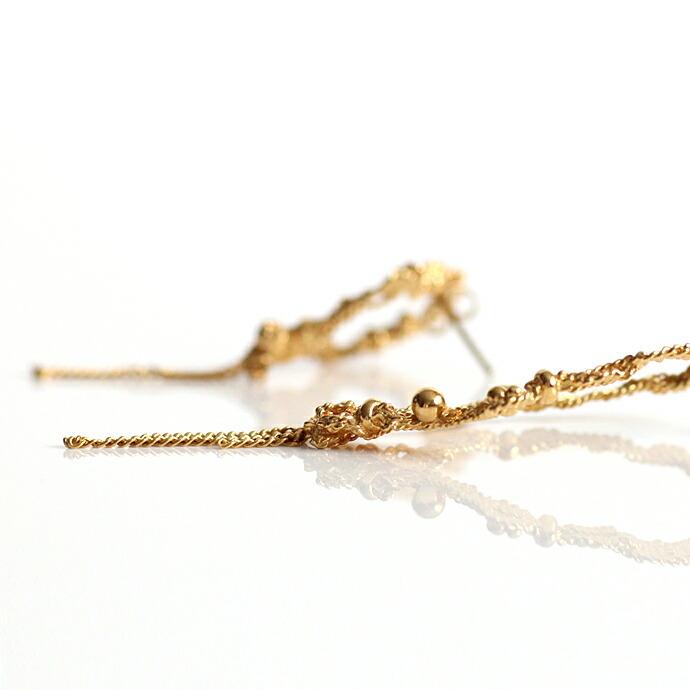 cocozelle（ココゼル） / COP-05 chain ピアス1 レディース ギフト プレゼント 記念日 アクセサリー ジュエリー 20代 30代 40代 50代 60代 |  | 01