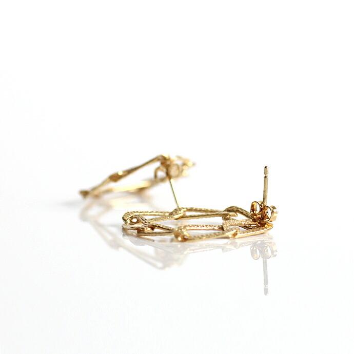 cocozelle（ココゼル） / COP-06 chain ピアス2 レディース ギフト プレゼント 記念日 アクセサリー ジュエリー 20代 30代 40代 50代 60代 |  | 02