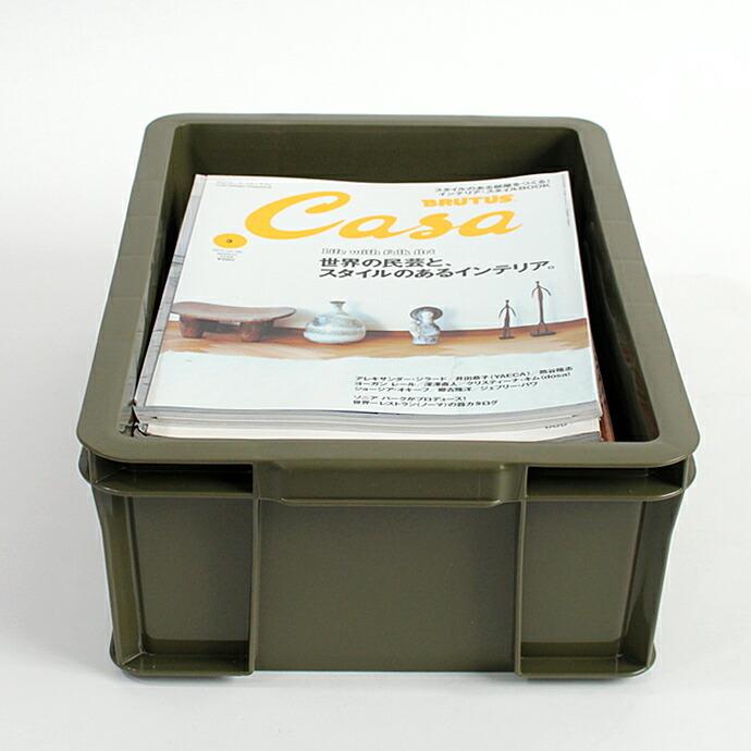 TRUSCO / THC型コンテナ L（13.3L）THC-13B-OD オリーブドラブ |  | 02