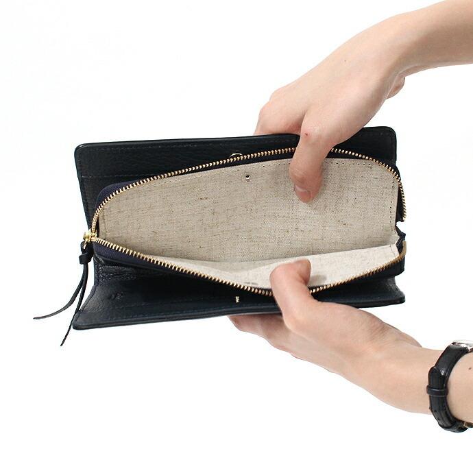 Ense（アンサ） / deer long wallet ディアレザーロングウォレット D703/2201 - 全3色 送料無料 |  | 02