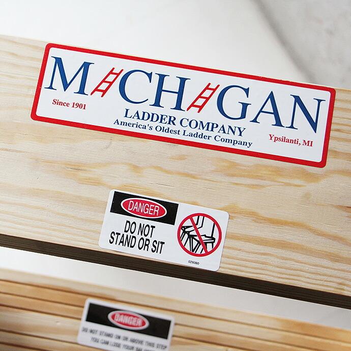 Michigan Ladder Company / Wood Step Ladder ウッドステップラダー - Size 2 |  | 02