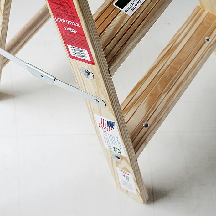 Michigan Ladder Company / Wood Step Ladder ウッドステップラダー - Size 2 |  | 03