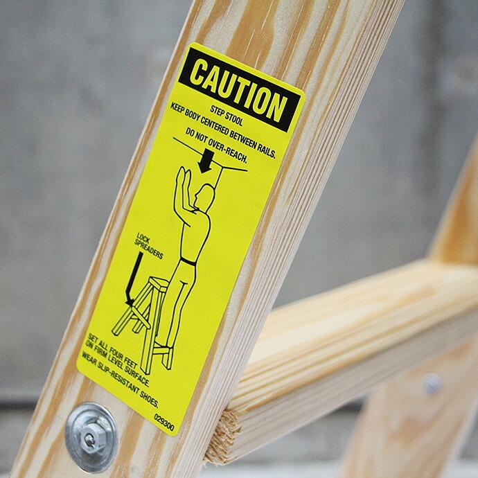 Michigan Ladder Company / Wood Step Ladder ウッドステップラダー - Size 2 |  | 04