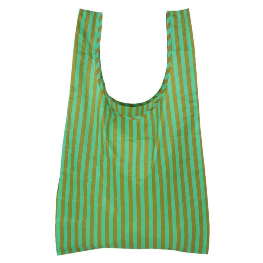 BAGGU バグー エコバッグ STANDARD ショッピング バッグ マルシェ コンビニ ランチバッグ お買い物 正規品 全14色 バグゥー ショルダー 入園準備 袋 白 ホワイ… | green | 10