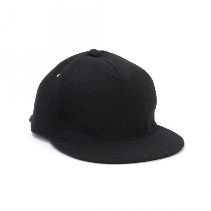Trad Marks / Basic Cap WM トラッドマークス ベーシックキャップ ウールメルトン ブラック ネイビー ヘザーグレー ダークヘザー レッド… | NAVY（SWISS MILITARY HANOWA） | 01