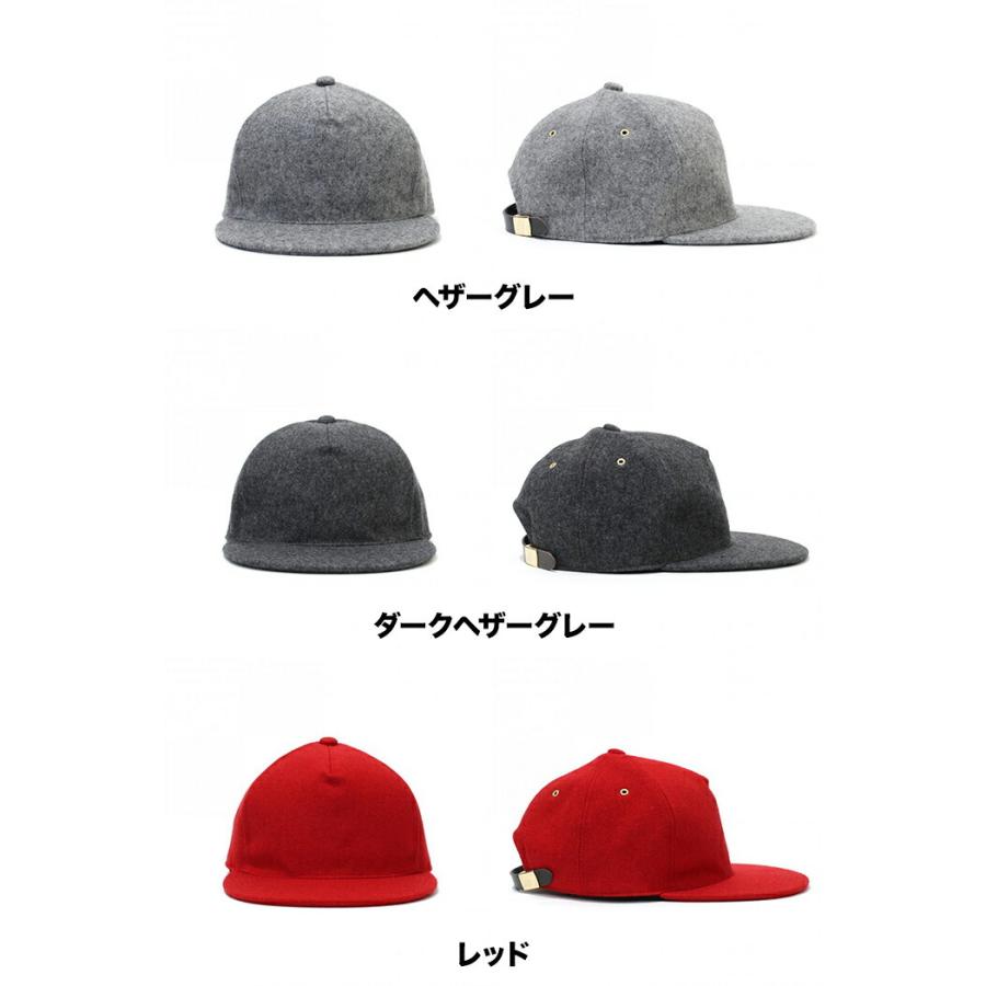 Trad Marks / Basic Cap WM トラッドマークス ベーシックキャップ ウールメルトン ブラック ネイビー ヘザーグレー ダークヘザー レッド… | NAVY（SWISS MILITARY HANOWA） | 08
