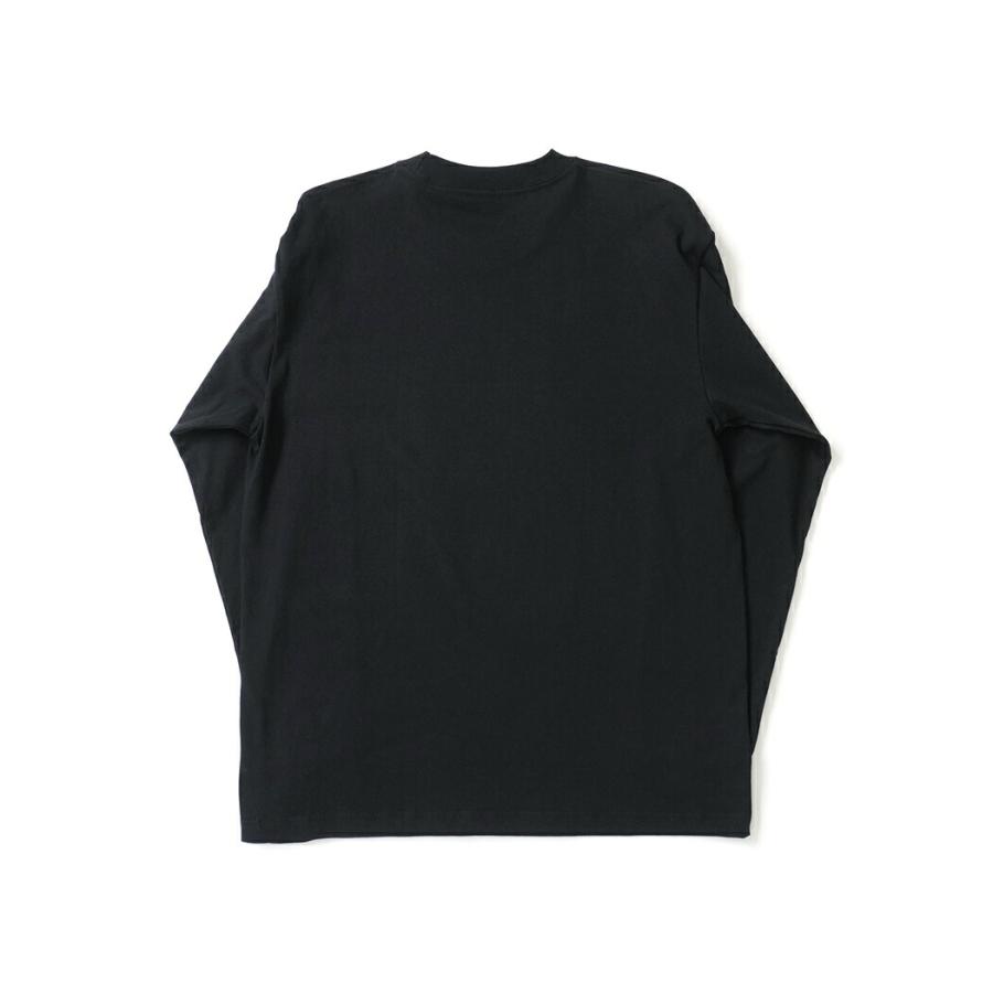 Hanes ヘインズ / BEEFY-T ビーフィー 長袖ポケットTシャツ H5196 全4色 #010 ホワイト #060 ヘザーグレー #081 ダークグレー #090 ブラック M L XL ロングス… | Hanes | 05