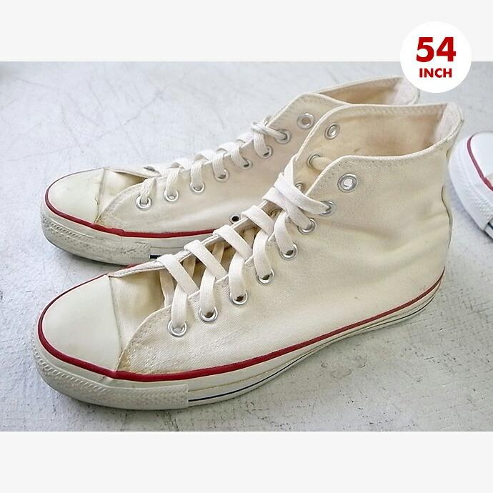 靴紐 コットンシューレース クラッシック 80cm 120cm 140cm 綿 アディダス ナイキ コンバース チャックテイラー ct70 スニーカー などに L0G | CONVERSE | 08