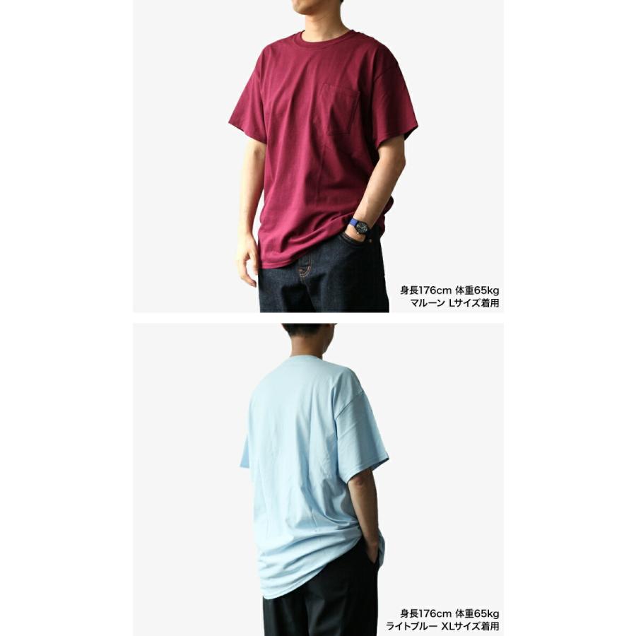送料無料 レディース メンズ 男女兼用 おしゃれ トップス 大きいサイズ カジュアル GILDAN / 2300 6.0oz Ultra Cotton Short Sleeve Pocket T-Shirt ギルダン … | GILDAN | 04